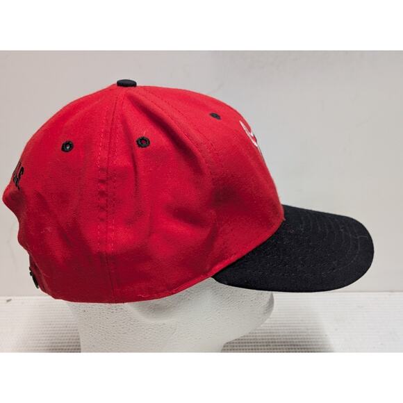 Vintage Chicago Bulls New Era Snapback Hat Cap DUPONT PRO MODEL Made In USA - Picture 3 of 8